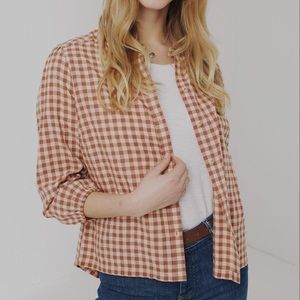 NWOT Fat Face women’s gingham shirt